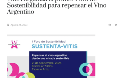 Launch of the Sustenta Vitis forum on September 21, 2023